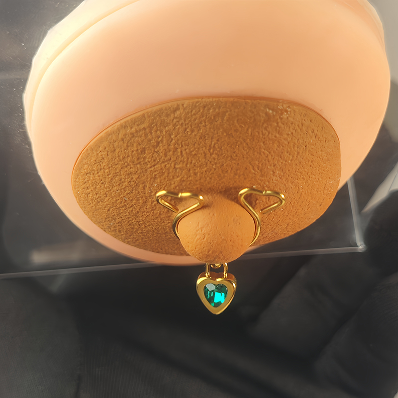 Custom December Personalized Diamond Nipple Clamp-Thyye