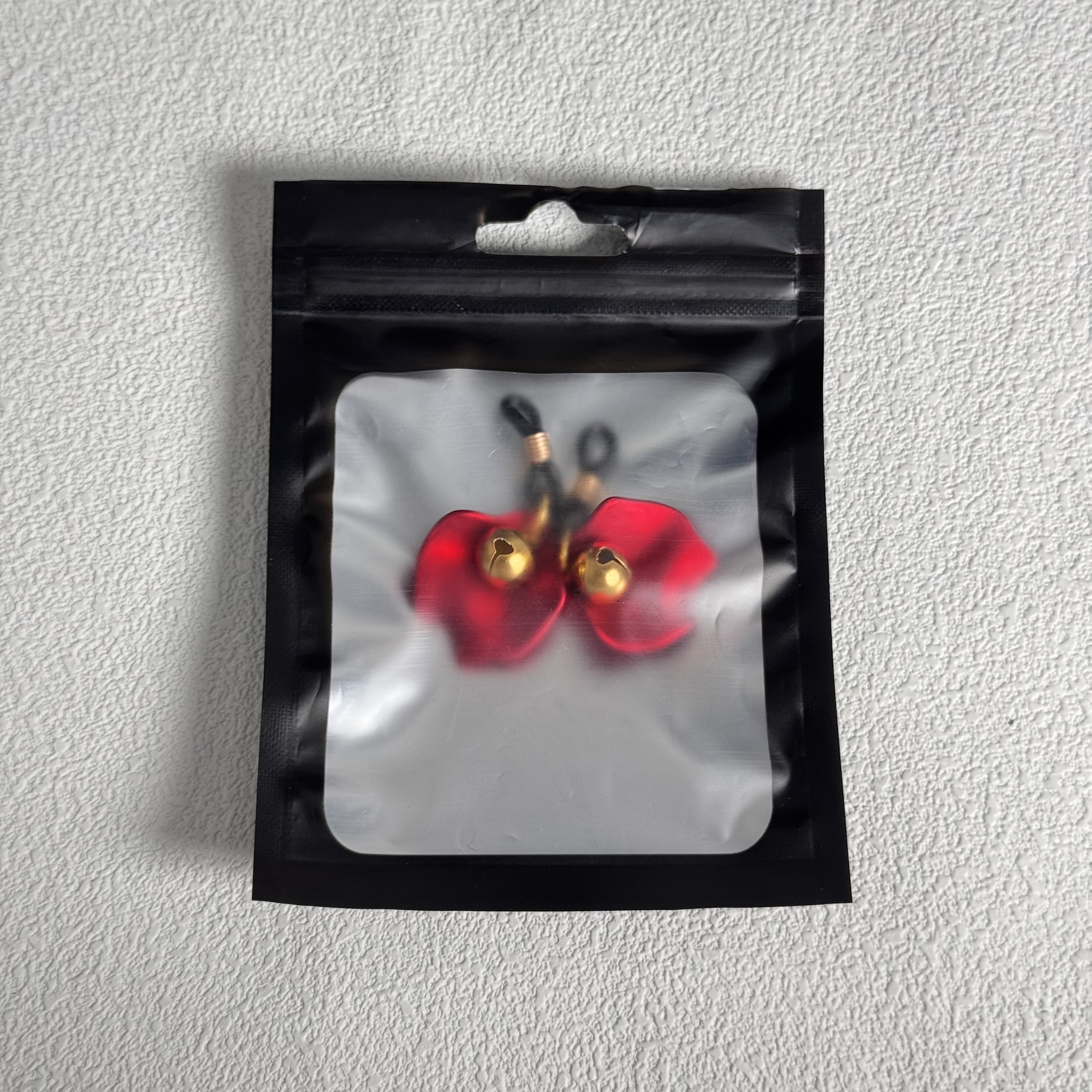 Ruby Bell Charm