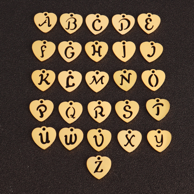Personalized Initial Chain Jewelry Clip