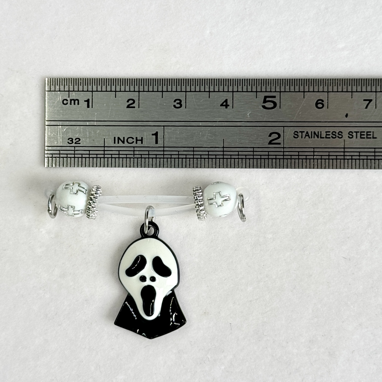 Scream Ghost Non-Piercing Nipple Clamp