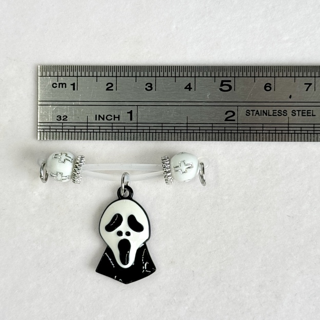 Scream Ghost Non-Piercing Nipple Clamp