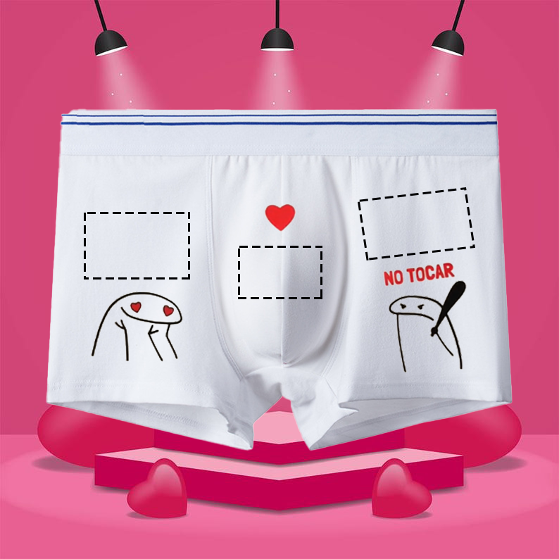 Customized language boxer briefs-Thyye