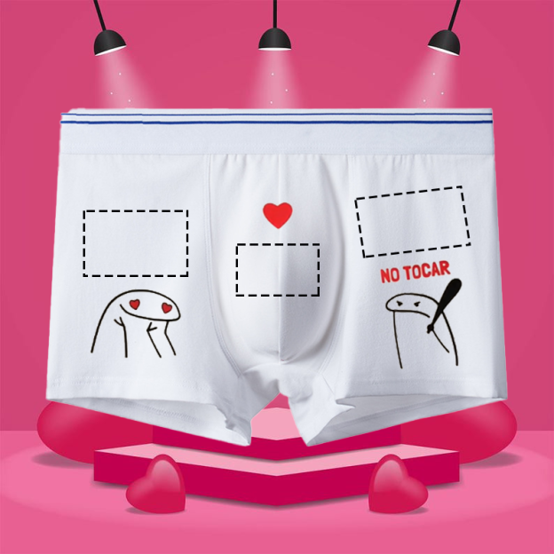 Customized language boxer briefs-Thyye