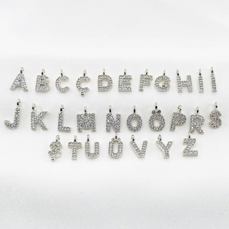 Non-pierced nipple initial jewelry-Thyye