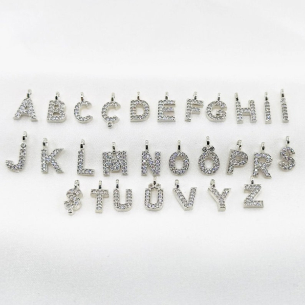 Non-pierced nipple initial jewelry-Thyye