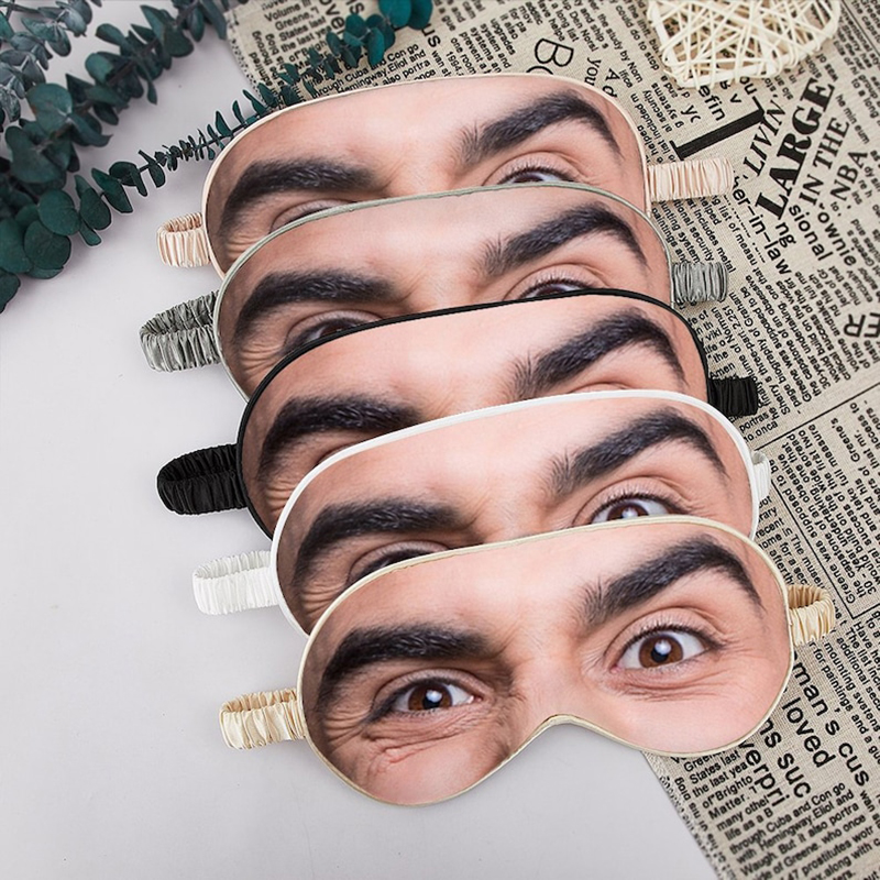 Funny face on eye patch-Thyye