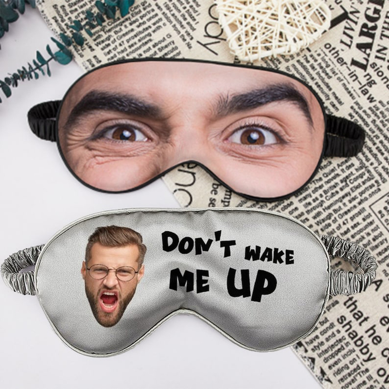 Funny face on eye patch-Thyye