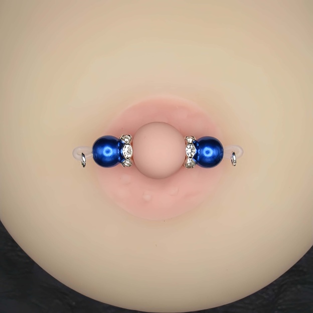 Women's Adjustable Imitation Barbell Nipple Ring