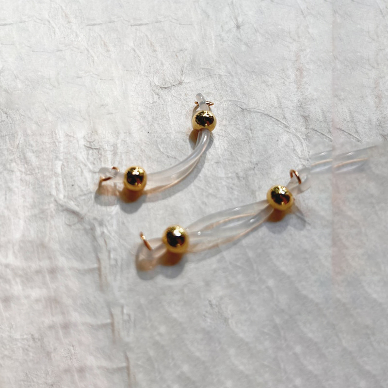 Jewelry Gold Barbell Nipple Ring-Thyye