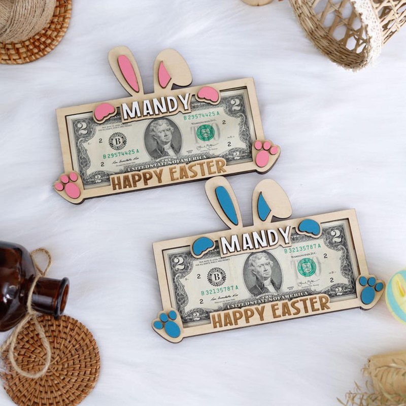 Custom Easter Bunny Wallet Gift-Thyye