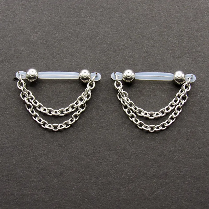 Non-piercing nipple clamp series