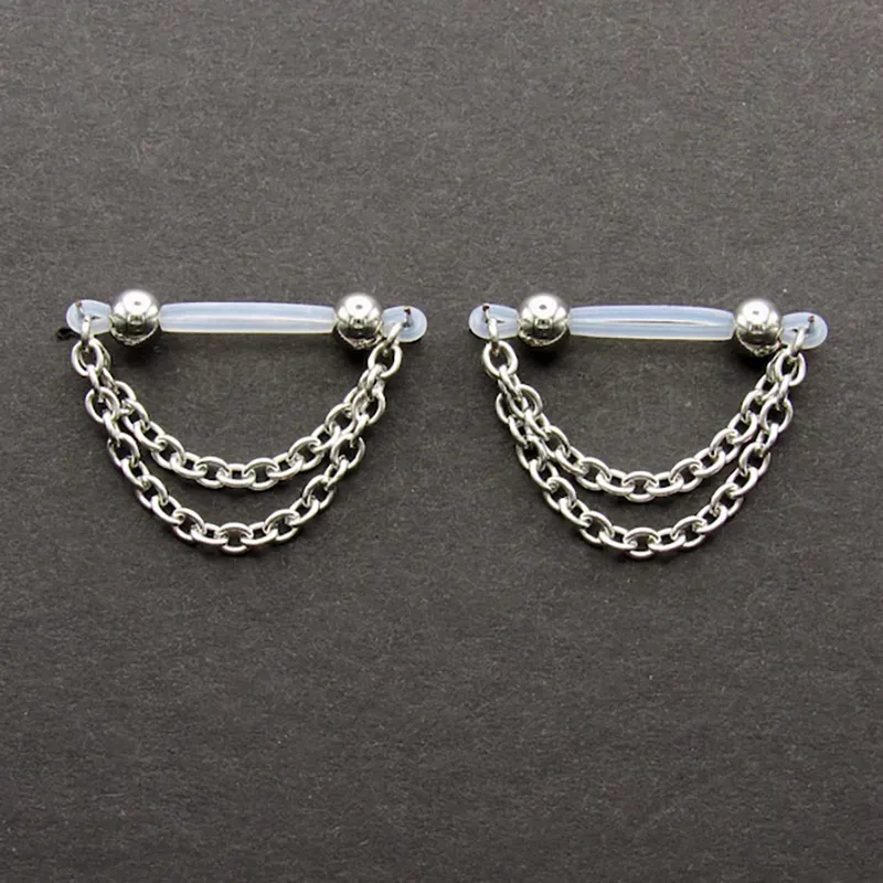Non-piercing nipple clamp series