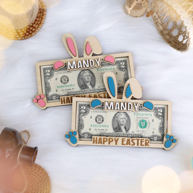 Custom Easter Bunny Wallet Gift-Thyye