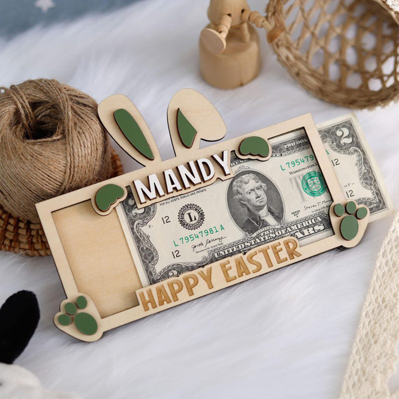 Custom Easter Bunny Wallet Gift-Thyye