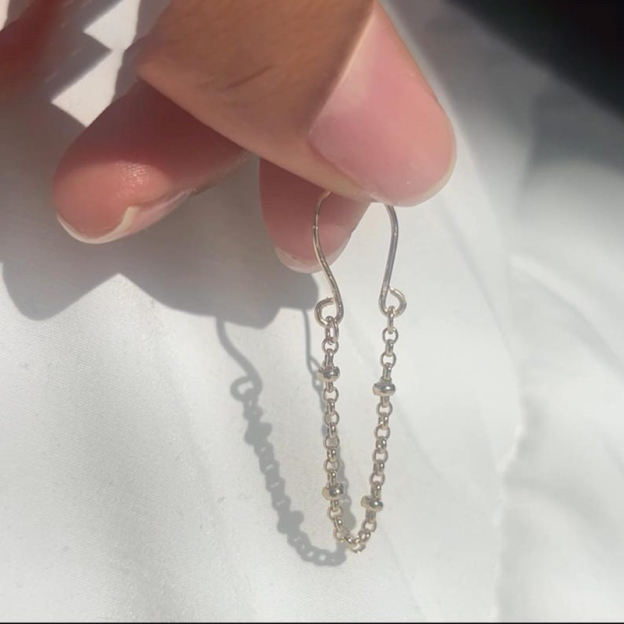 Chain imitation breast ring-Thyye