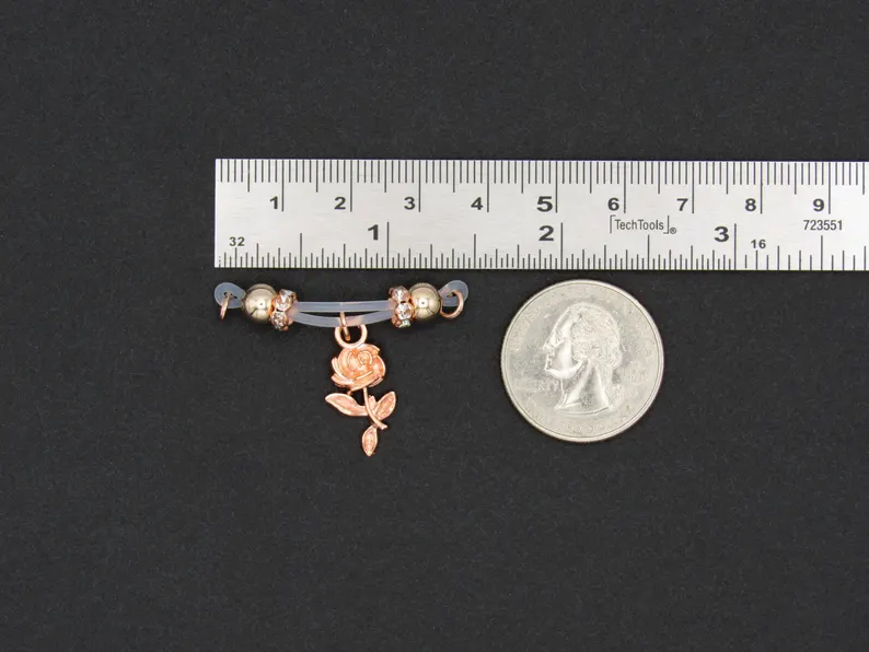 Adjustable size fake nipple fake nipple ring-Thyye