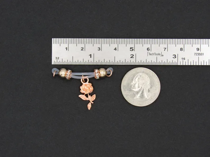 Adjustable size fake nipple fake nipple ring-Thyye