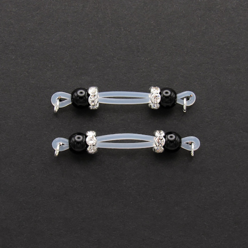 Comfortable and sexy adjustable imitation barbell nipple ring-Thyye