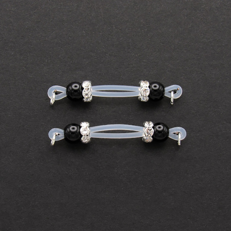 Comfortable and sexy adjustable imitation barbell nipple ring-Thyye
