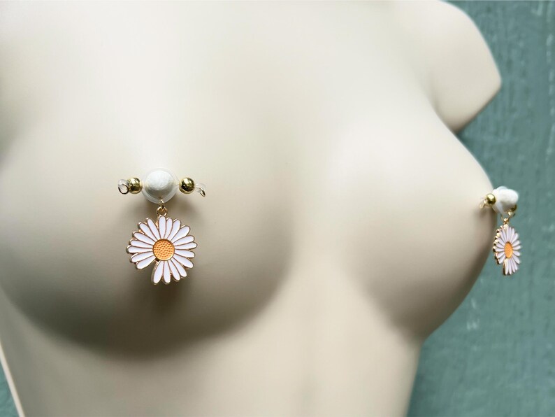Flower Cute Nipple Ring-Thyye