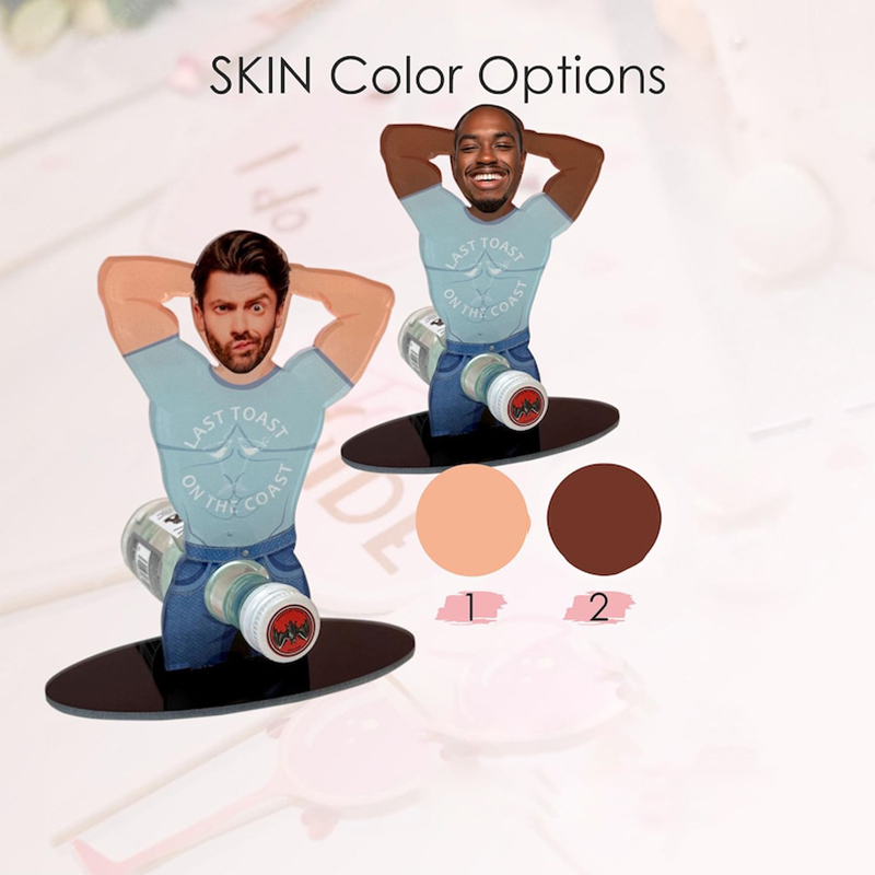 Custom Bachelor Party Decorations Wine Bottle Rack-Thyye