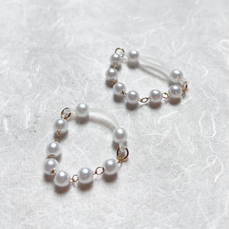 Pearl Nipple Jewelry with Pearl Nipple Chain-Thyye