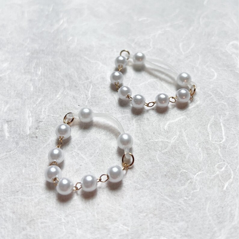 Pearl Nipple Jewelry with Pearl Nipple Chain-Thyye