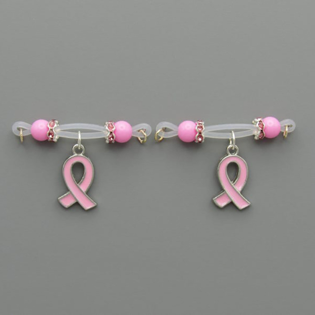 Pink Ribbon Nipple Ring-Thyye