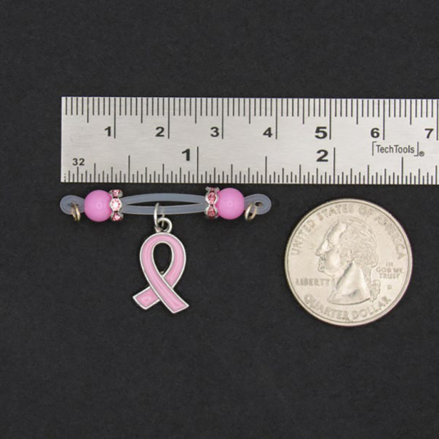 Pink Ribbon Nipple Ring-Thyye