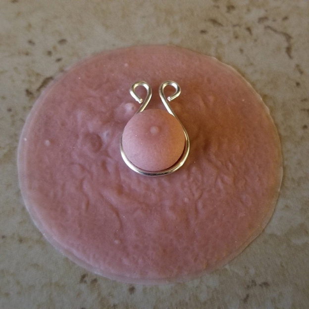 Adjustable clip-on nipple ring-Thyye