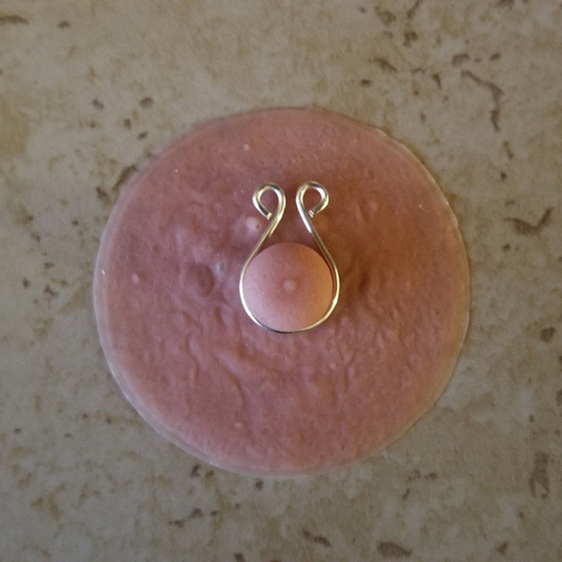 Adjustable clip-on nipple ring-Thyye
