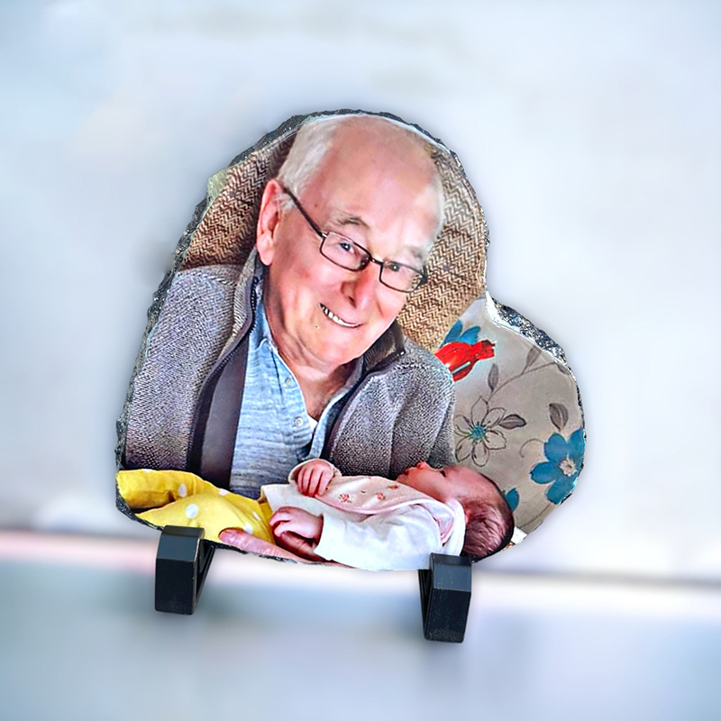 heart shaped rock photo slate-Thyye