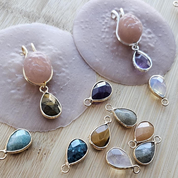 Adjustable crystal nipple ring clip-Thyye