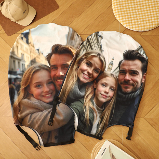 Personalised Photo Luggage Cover-Thyye