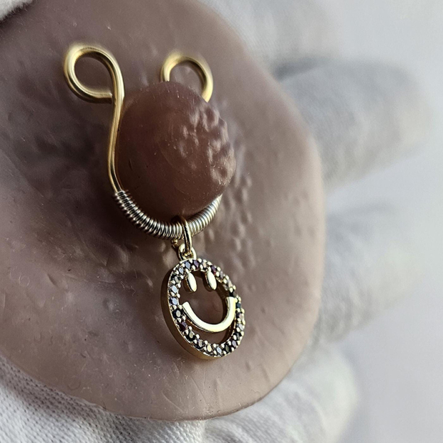 Adjustable clip-on nipple ring-Thyye