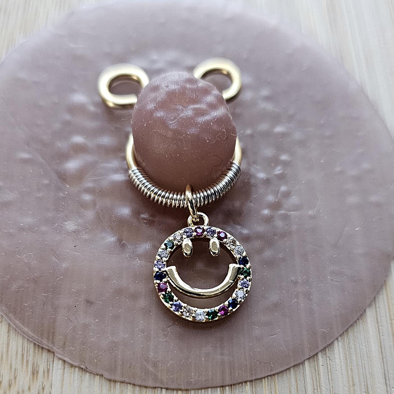 Adjustable clip-on nipple ring-Thyye