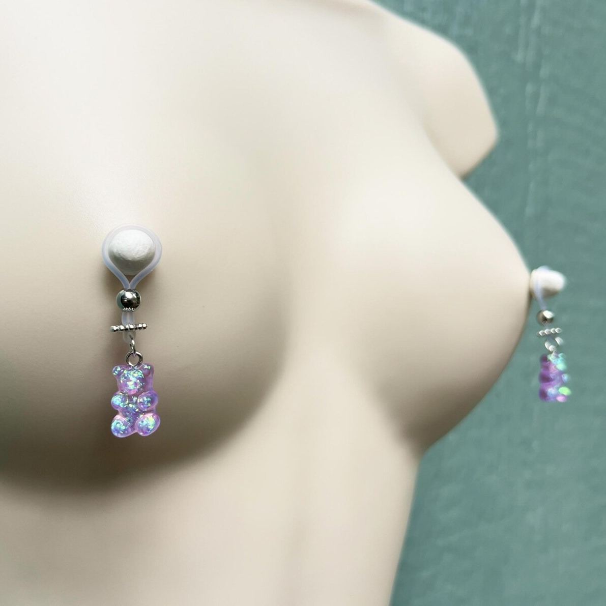 Gummy Bear Nipple Non-Piercing Jewelry