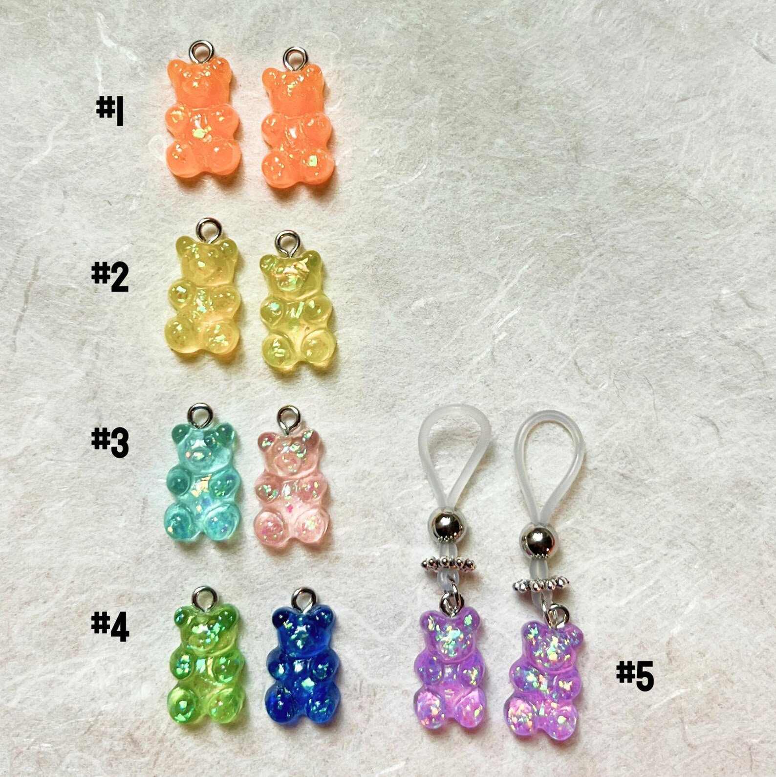 Gummy Bear Nipple Non-Piercing Jewelry