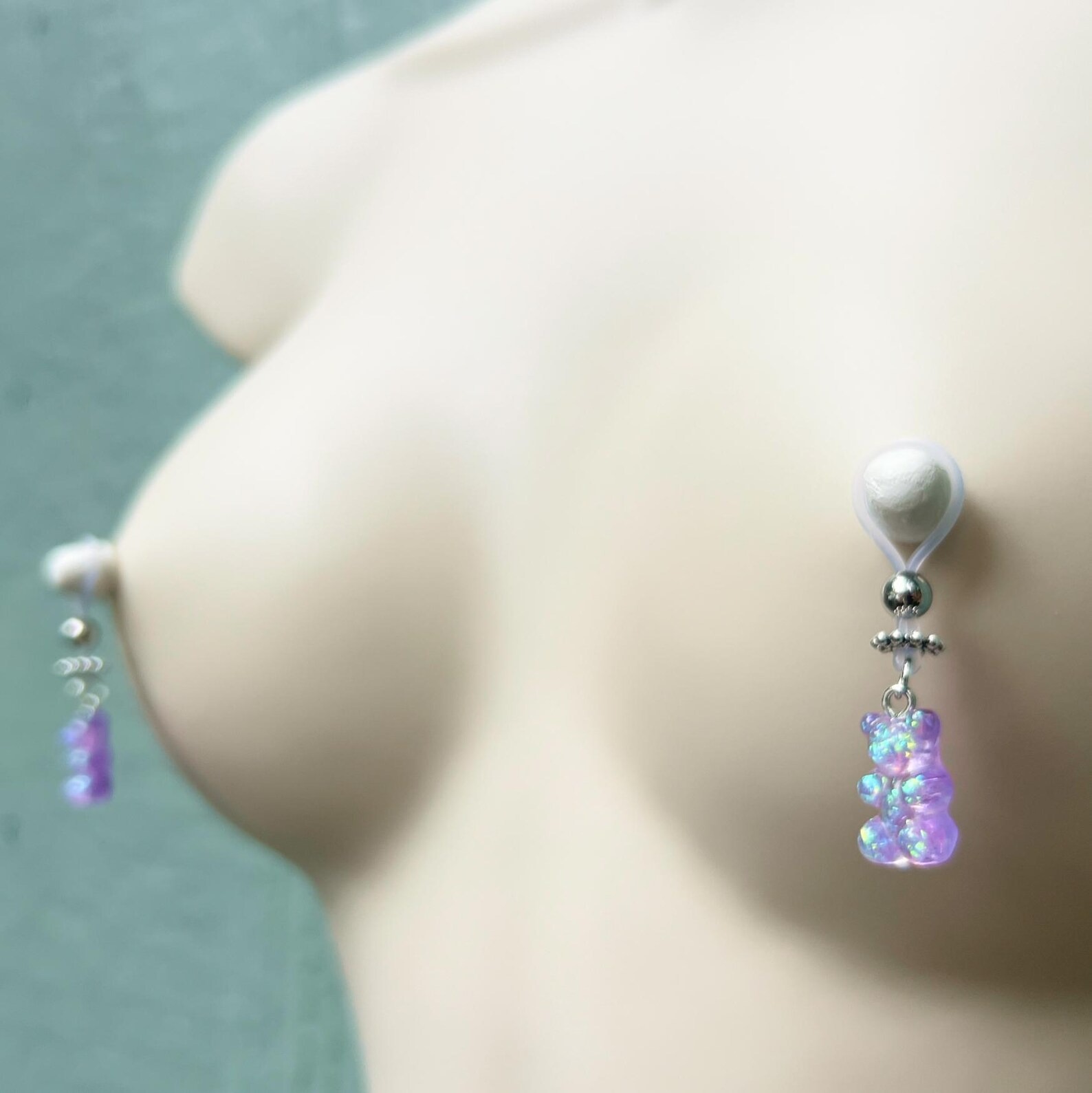 Gummy Bear Nipple Non-Piercing Jewelry