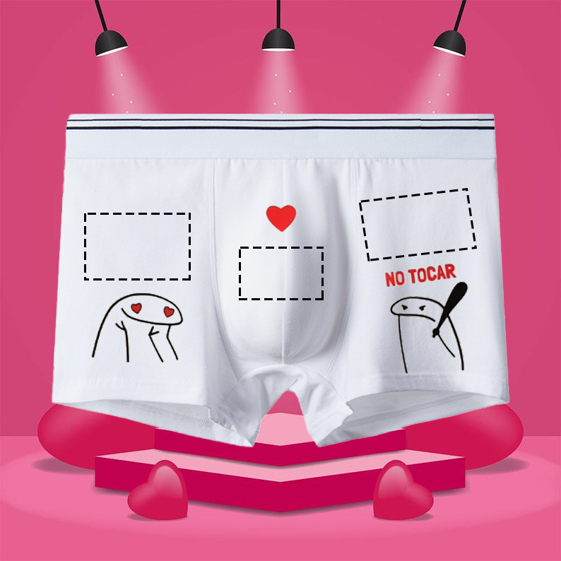 Customized language boxer briefs-Thyye