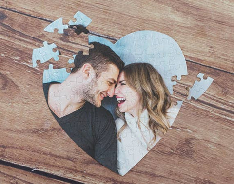 Customized Heart-Shaped Puzzle-Thyye