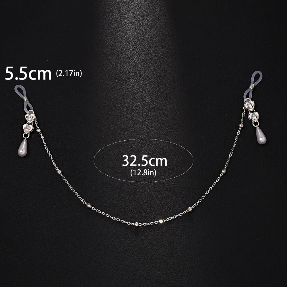 Pearl pendant nipple chain