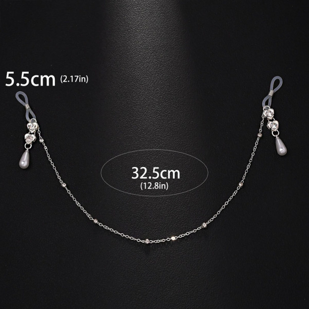 Pearl pendant nipple chain