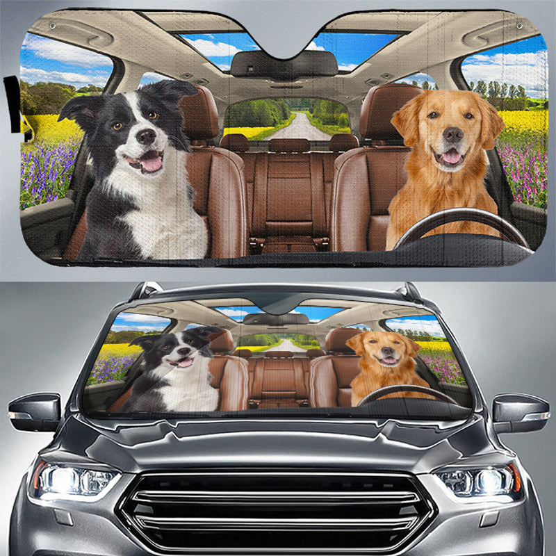3D digital printing car sunshade sunshade-Thyye