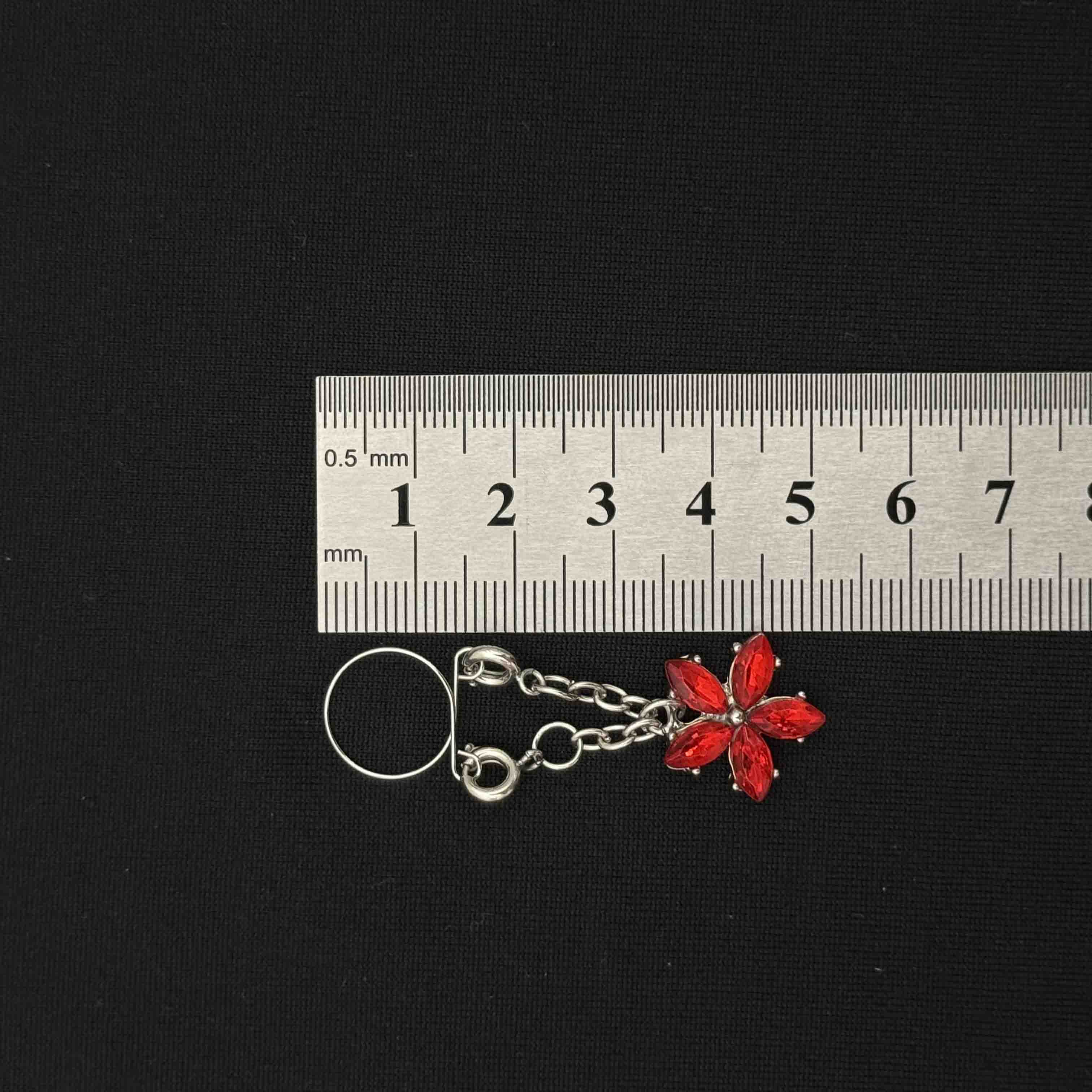 Spring-loaded adjustable nipple decoration