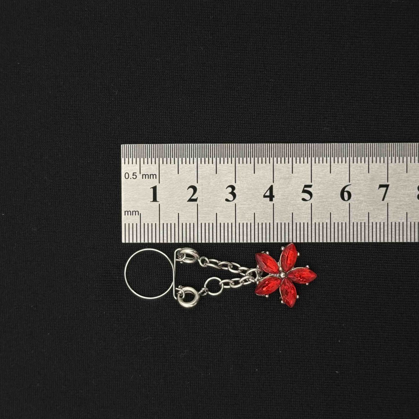 Spring-loaded adjustable nipple decoration