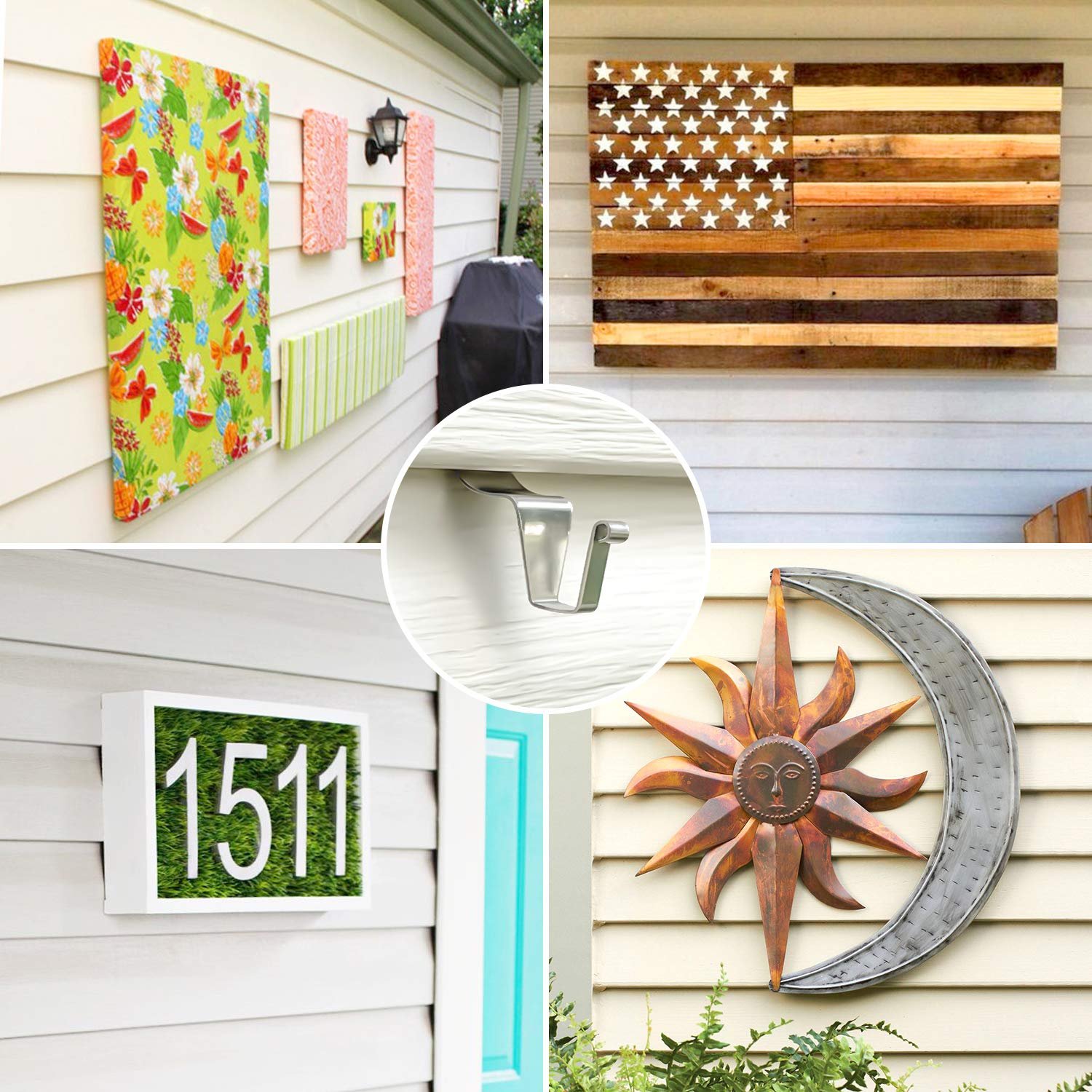 🏡 Elevate Your Space - 49% OFF - ✨Invisible Vinyl Siding Hooks - Effortless Hanging, Tidy Walls