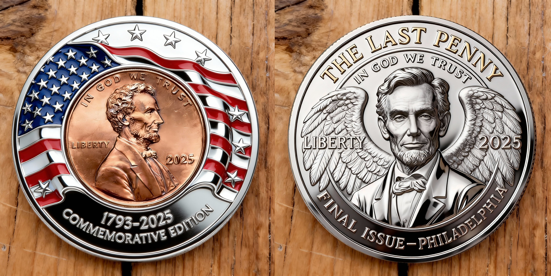 🔥Flash Sale 60% OFF🪙- The Last Cent Commemorative Coin - Smooth version