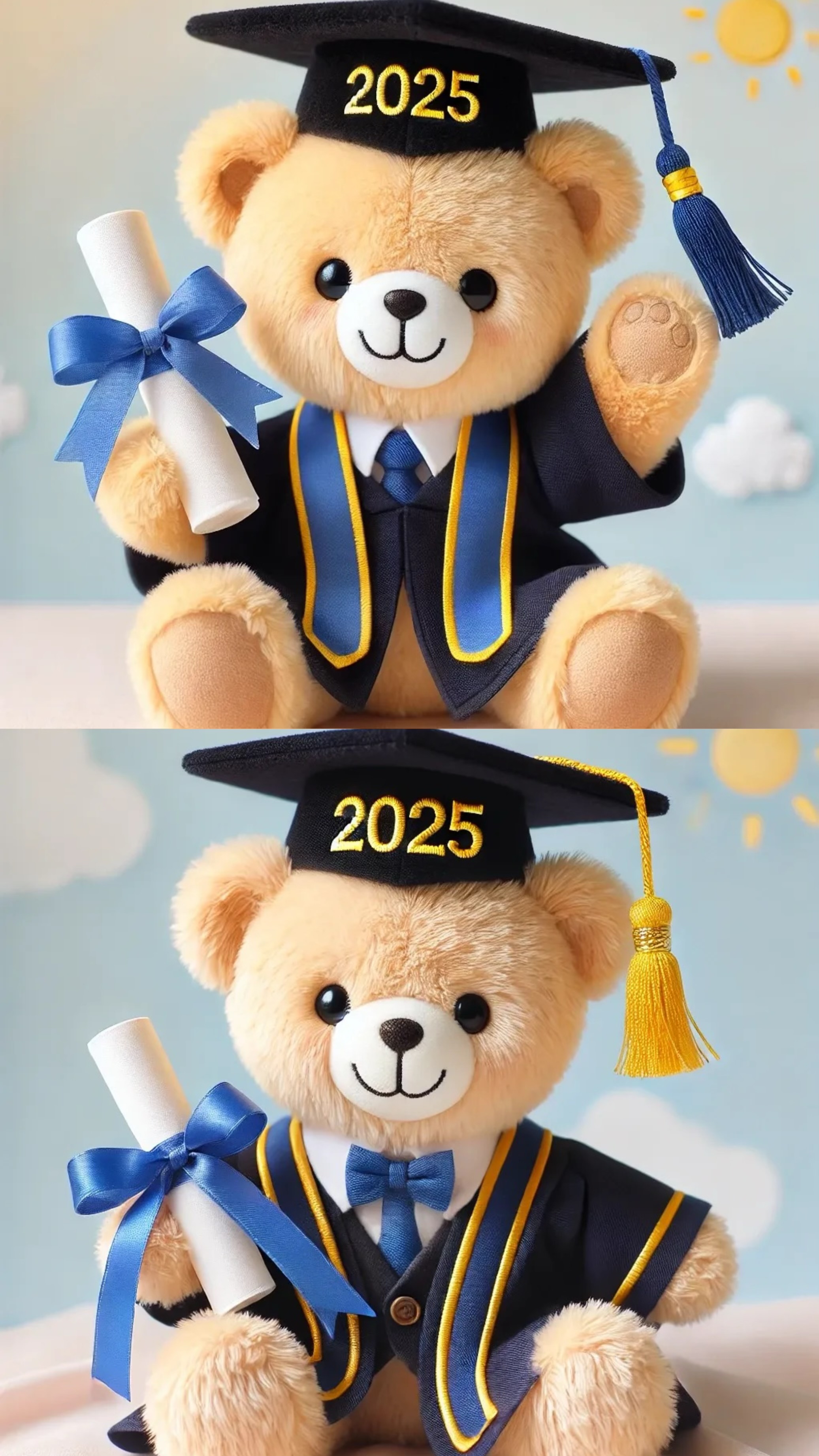 🔥Limited Edition🎁Cute Graduation Bear Doll