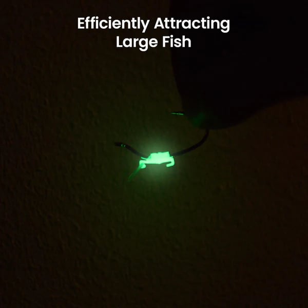 🎣Luminous Live Shrimp Hooks – Light Up Your Fishing Game! ✨